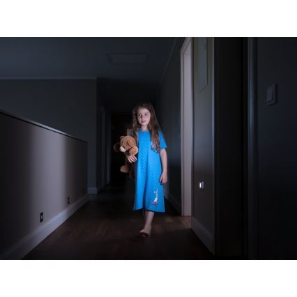 Ledvance - Φως νυκτός LED με αισθητήρα NIGHTLUX LED/0,25W/3xAAA