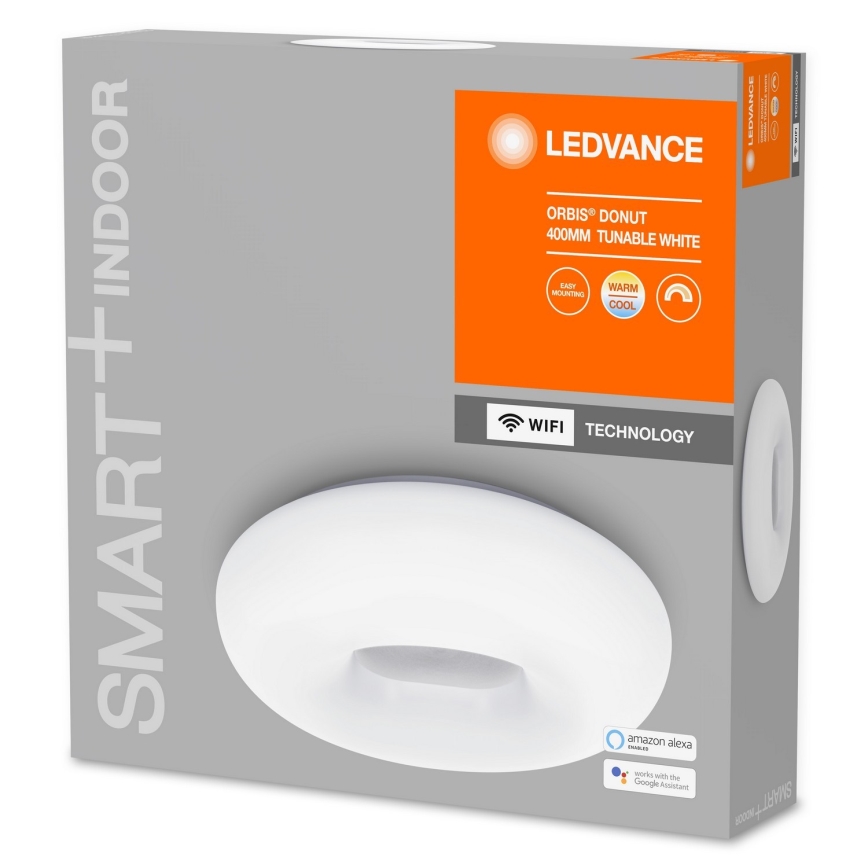 Ledvance - LED Φως dimmer SMART+ DONUT LED/24W/230V 3000K-6500K Wi-Fi