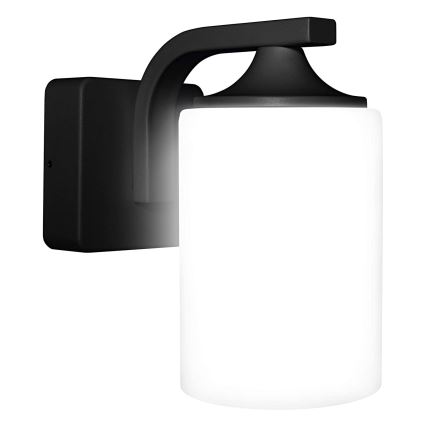 Ledvance - Φωτιστικό τοίχου εξωτερικού χώρου CYLINDER 1xE27/60W/230V IP43 μαύρο