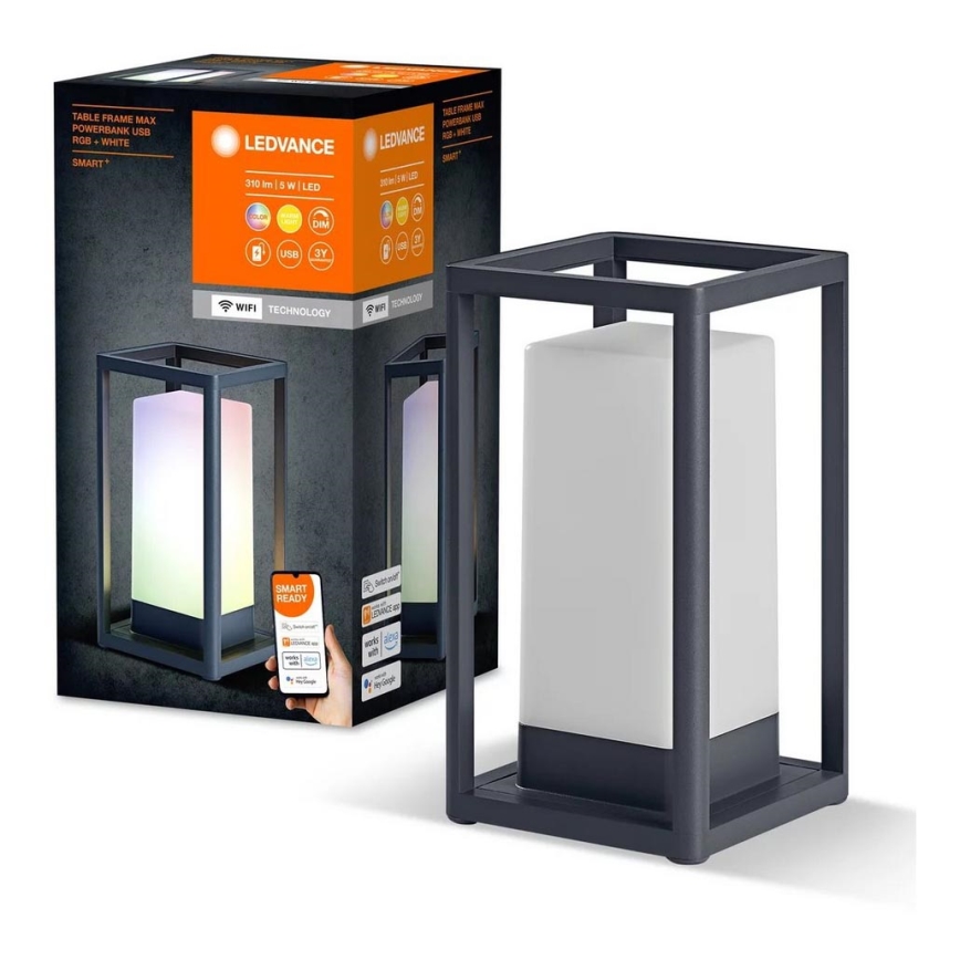Ledvance - Φωτιστικό εξωτερικού χώρου LED RGB Dimmable SMART+ TABLE LED/5W/5V IP44 Wi-Fi