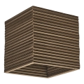 Ledvance - Φωτιστικό οροφής DECOR CARDBOARD 1xE27/15W/230V 25x25 cm