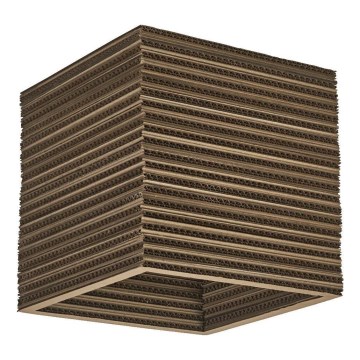 Ledvance - Φωτιστικό οροφής DECOR CARDBOARD 1xE27/15W/230V 25x25 cm