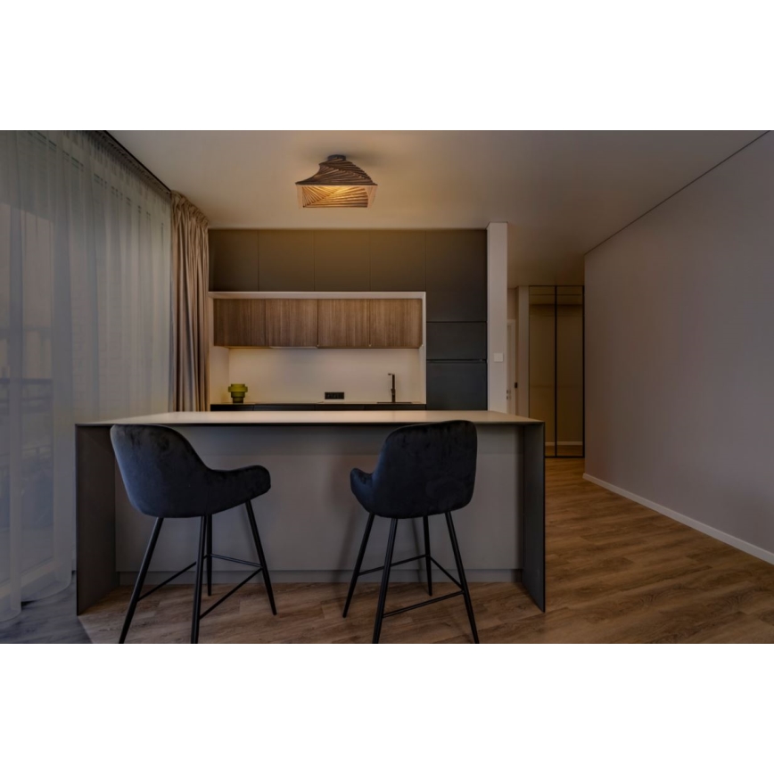 Ledvance - Φωτιστικό οροφής DECOR CARDBOARD 1xE27/15W/230V 40x40 cm