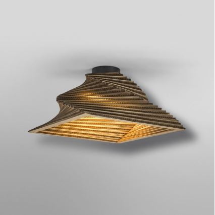 Ledvance - Φωτιστικό οροφής DECOR CARDBOARD 1xE27/15W/230V 40x40 cm