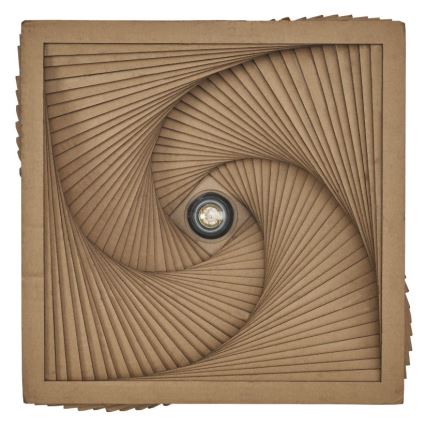 Ledvance - Φωτιστικό οροφής DECOR CARDBOARD 1xE27/15W/230V 40x40 cm