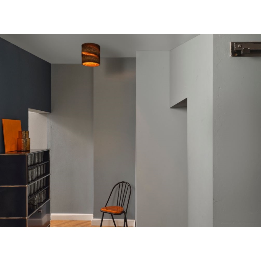 Ledvance - Φωτιστικό οροφής DECOR CARDBOARD 1xE27/15W/230V διάμετρος 25 cm