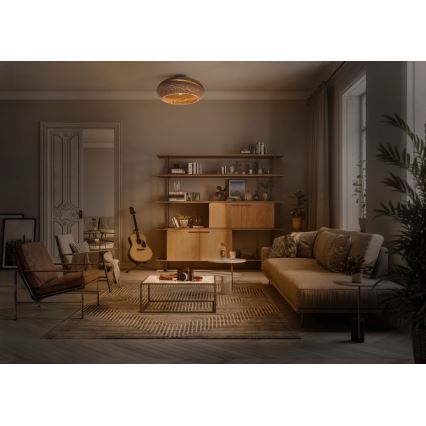 Ledvance - Φωτιστικό οροφής DECOR CARDBOARD 1xE27/15W/230V διάμετρος 40 cm