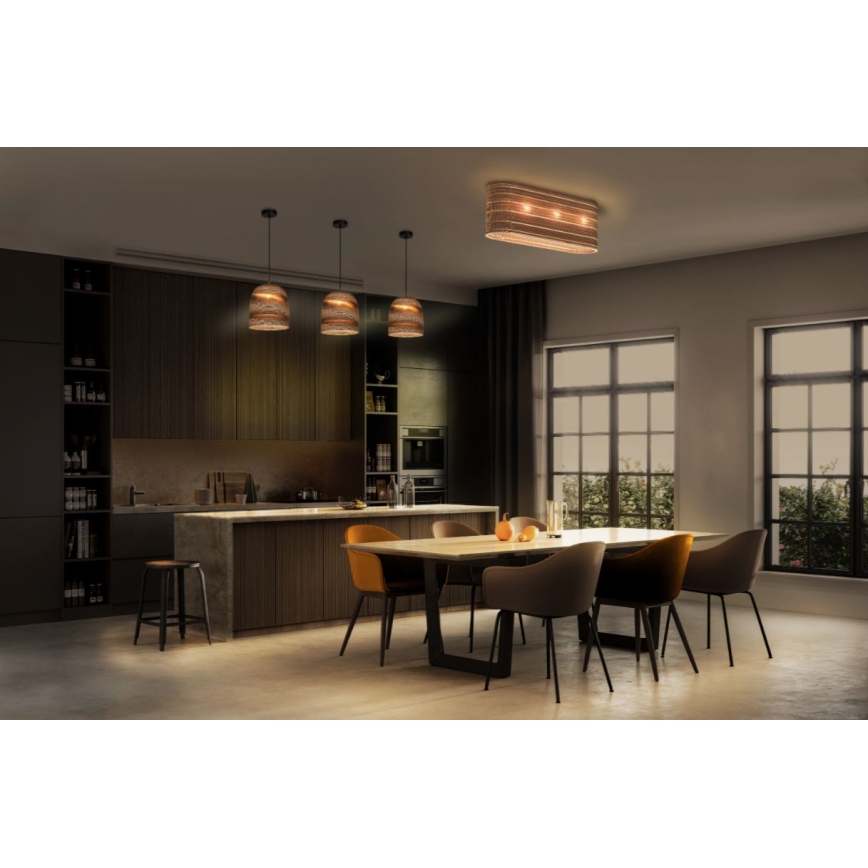 Ledvance - Φωτιστικό οροφής DECOR CARDBOARD 3xE27/15W/230V