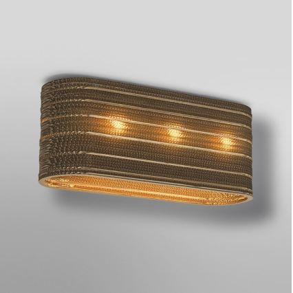 Ledvance - Φωτιστικό οροφής DECOR CARDBOARD 3xE27/15W/230V