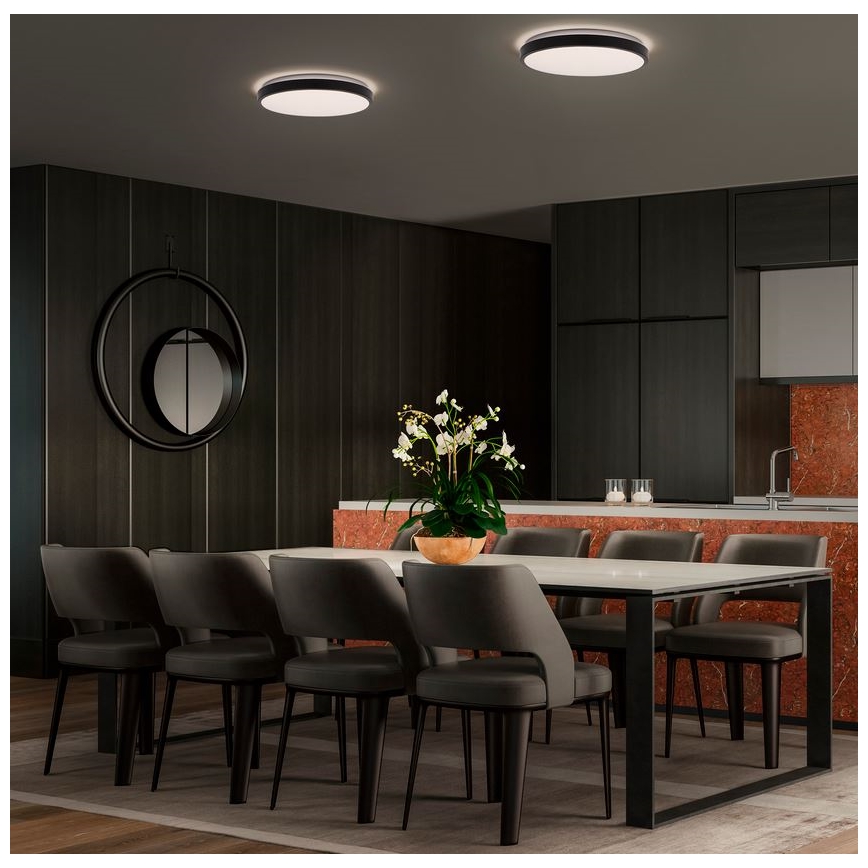 Ledvance - Φωτιστικό οροφής LED ORBIS LONDON LED/36W/230V μαύρο