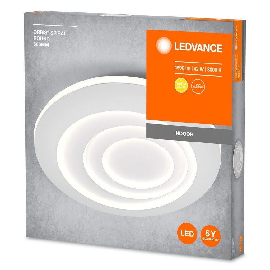 Ledvance - Φωτιστικό οροφής LED ORBIS SPIRAL LED/42W/230V