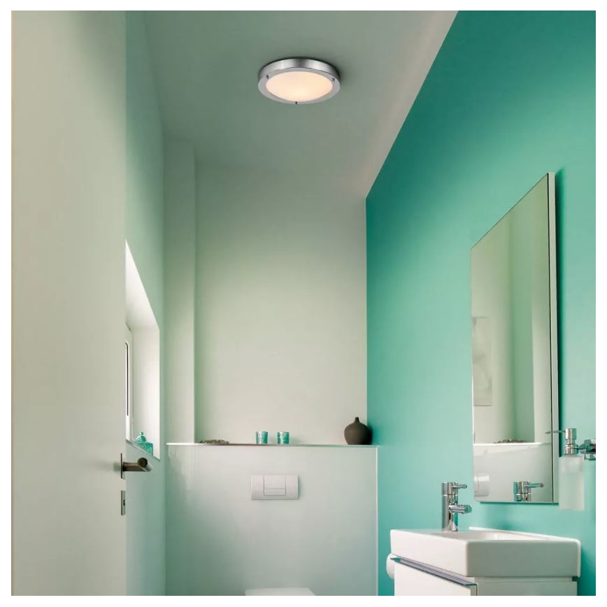 Ledvance - Φωτιστικό οροφής μπάνιου BATHROOM CLASSIC 1xE27/15W/230V IP44