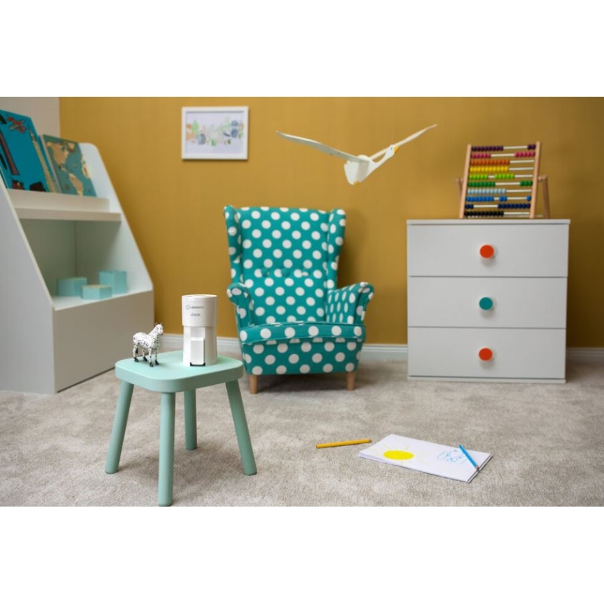 Ledvance - Φορητός καθαριστής αέρα με φίλτρο HEPA PURIFIER UVC/4,5W/5V USB