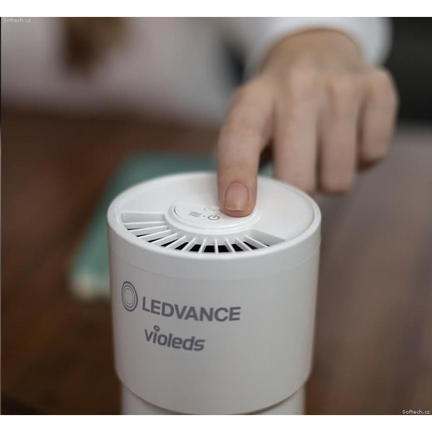 Ledvance - Φορητός καθαριστής αέρα με φίλτρο HEPA PURIFIER UVC/4,5W/5V USB