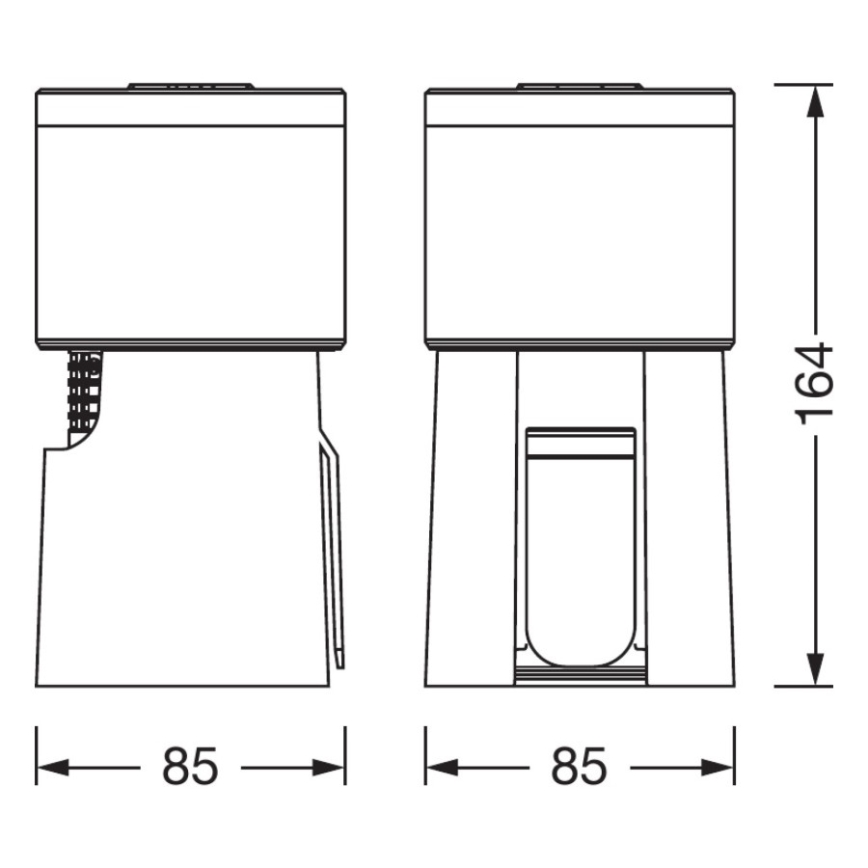 Ledvance - Φορητός καθαριστής αέρα με φίλτρο HEPA PURIFIER UVC/4,5W/5V USB