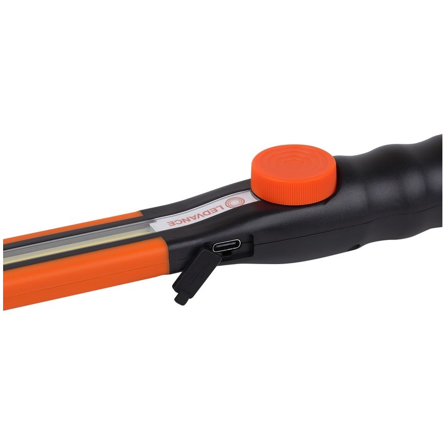 Ledvance - Φορητός επαναφορτιζόμενος LED φακός με ρύθμιση φωτεινότητας FLASHLIGHT CAR LED/5W/5V 1800 mAh