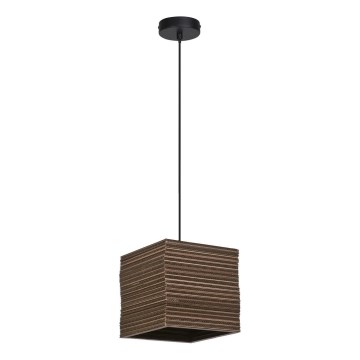 Ledvance - Κρεμαστό φωτιστικό οροφής DECOR CARDBOARD 1xE27/15W/230V 25x25 cm