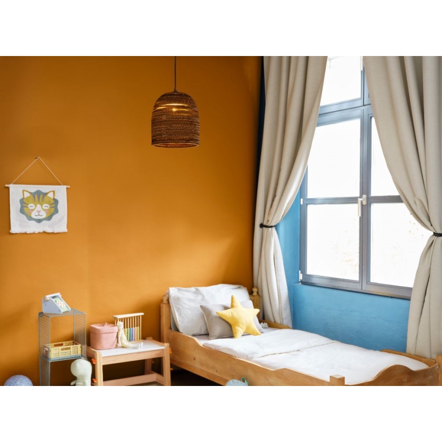 Ledvance - Κρεμαστό φωτιστικό οροφής DECOR CARDBOARD 1xE27/15W/230V διάμετρος 25 cm