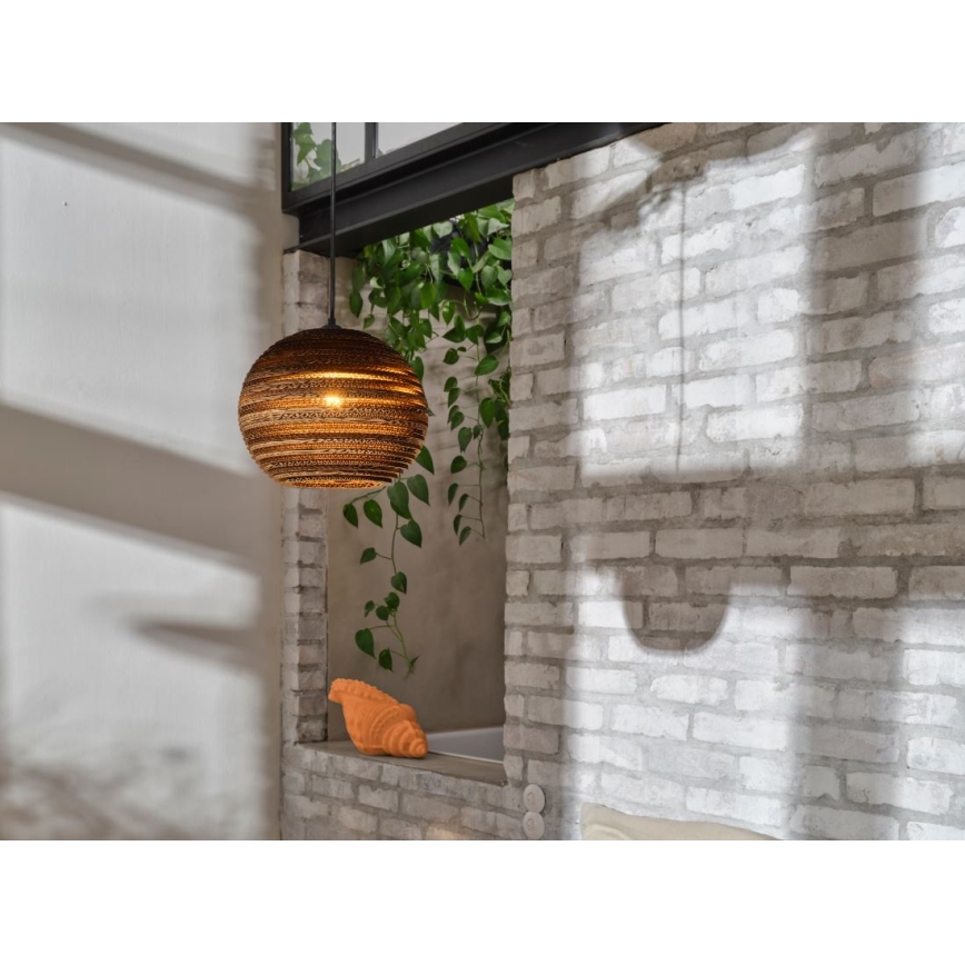 Ledvance - Κρεμαστό φωτιστικό οροφής DECOR CARDBOARD 1xE27/15W/230V διάμετρος 26 cm