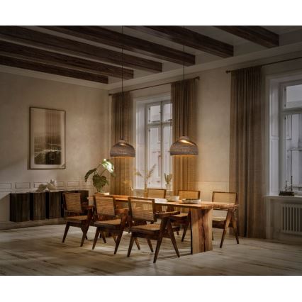 Ledvance - Κρεμαστό φωτιστικό οροφής DECOR CARDBOARD 1xE27/15W/230V διάμετρος 36 cm