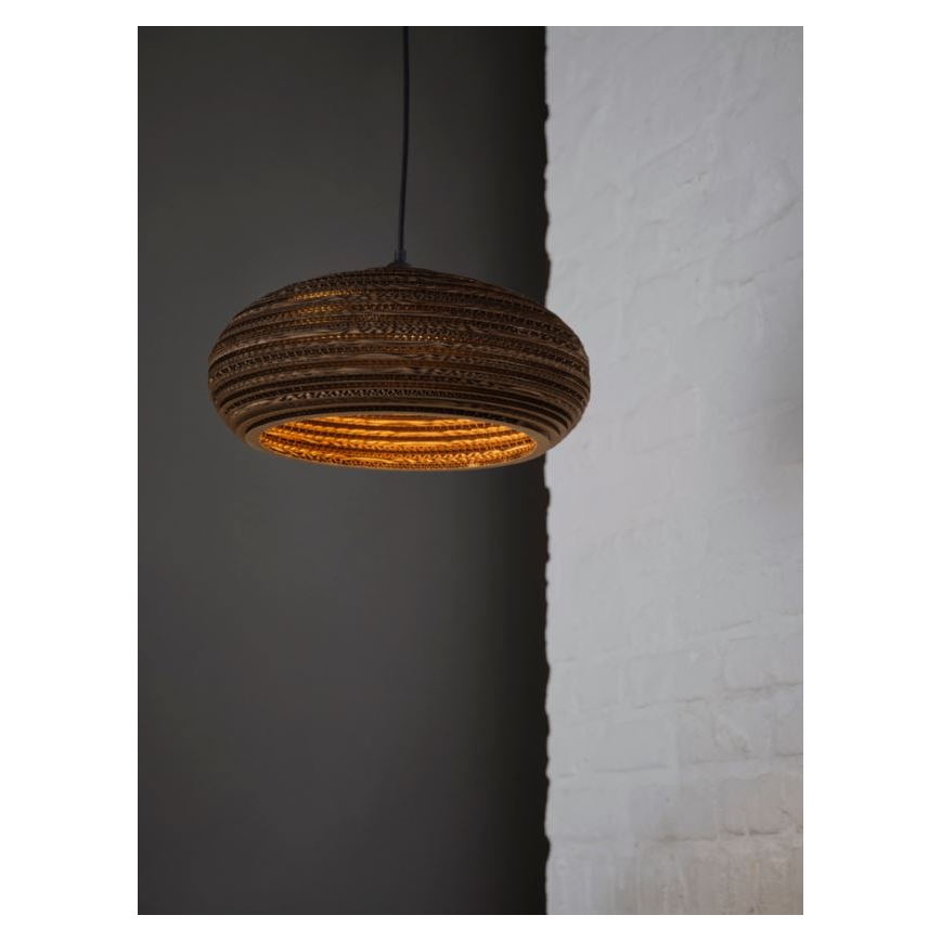 Ledvance - Κρεμαστό φωτιστικό οροφής DECOR CARDBOARD 1xE27/15W/230V διάμετρος 40 cm