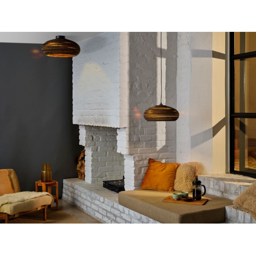 Ledvance - Κρεμαστό φωτιστικό οροφής DECOR CARDBOARD 1xE27/15W/230V διάμετρος 40 cm