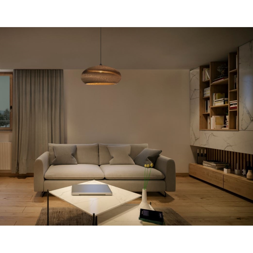 Ledvance - Κρεμαστό φωτιστικό οροφής DECOR CARDBOARD 1xE27/15W/230V διάμετρος 40 cm