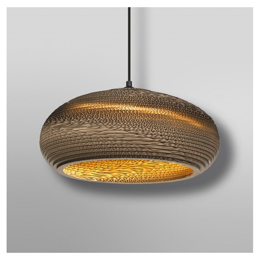 Ledvance - Κρεμαστό φωτιστικό οροφής DECOR CARDBOARD 1xE27/15W/230V διάμετρος 40 cm