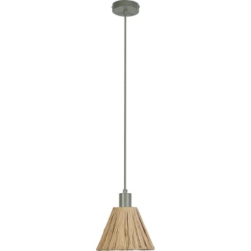 Ledvance - Κρεμαστό φωτιστικό οροφής DECOR RAFFIA 1xE27/15W/230V ίνες raffia