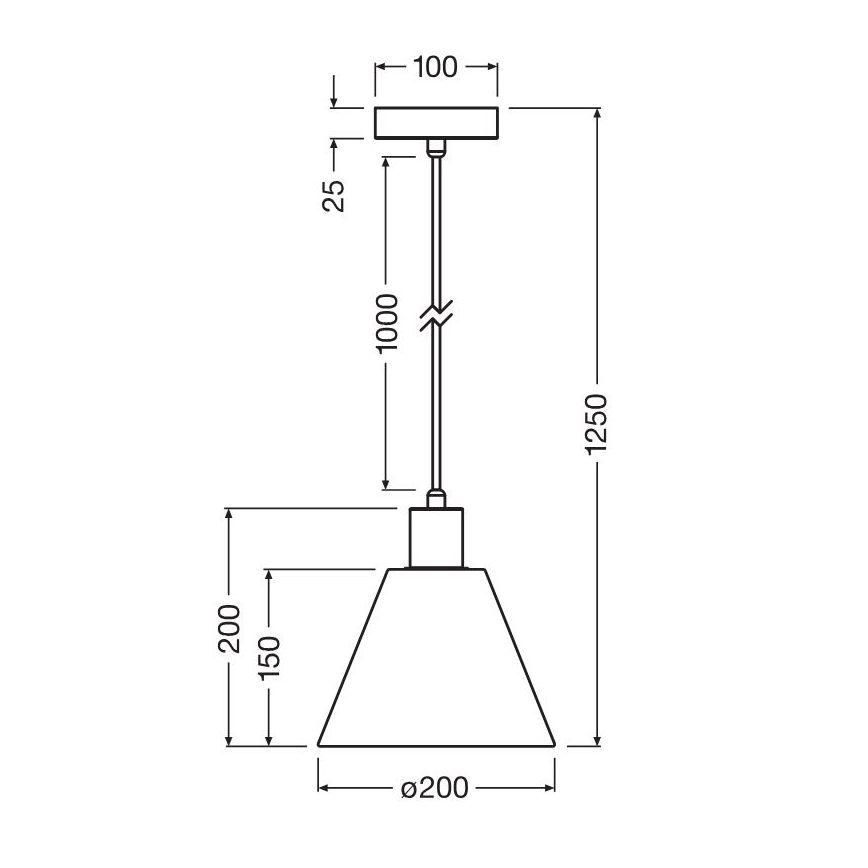 Ledvance - Κρεμαστό φωτιστικό οροφής DECOR RAFFIA 1xE27/15W/230V ίνες raffia