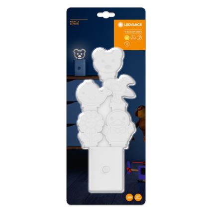 Ledvance - LED Children's orientation φωστικό με αισθητήρα NIGHTLUX LED/0,2W/4,5V 3000K