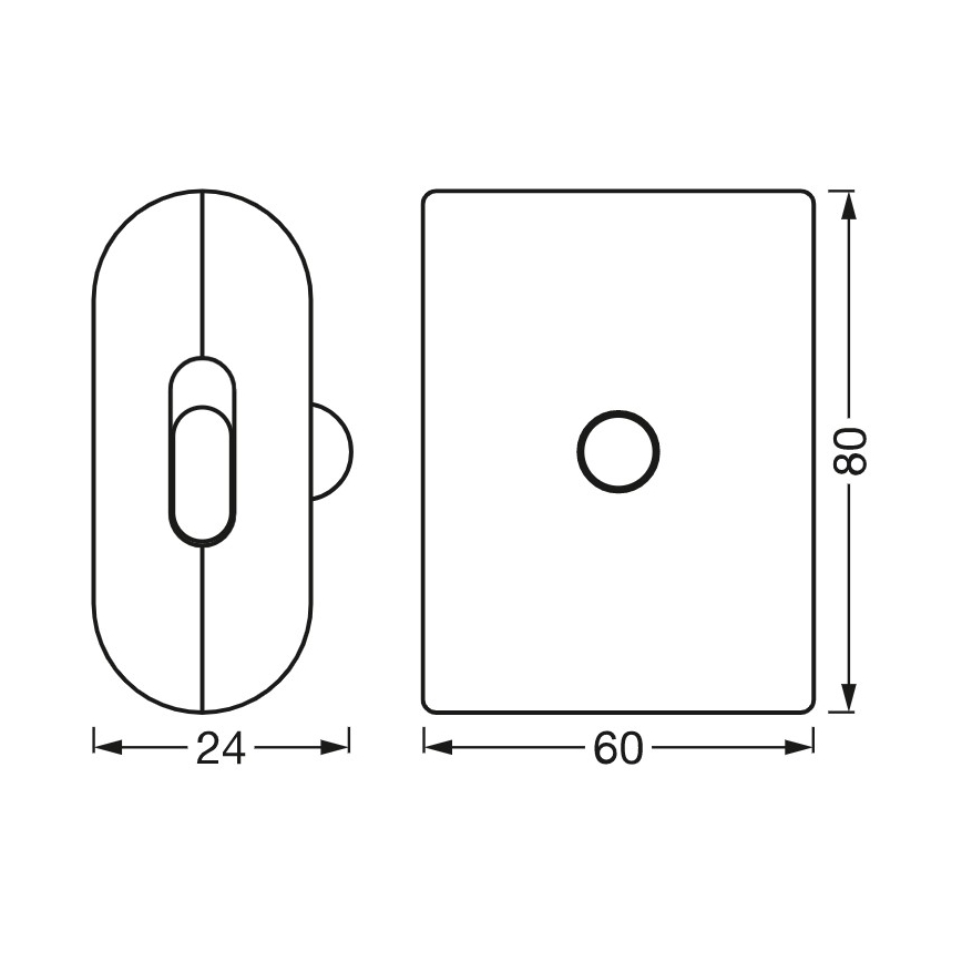 Ledvance - LED Children's orientation φωστικό με αισθητήρα NIGHTLUX LED/0,2W/4,5V 3000K