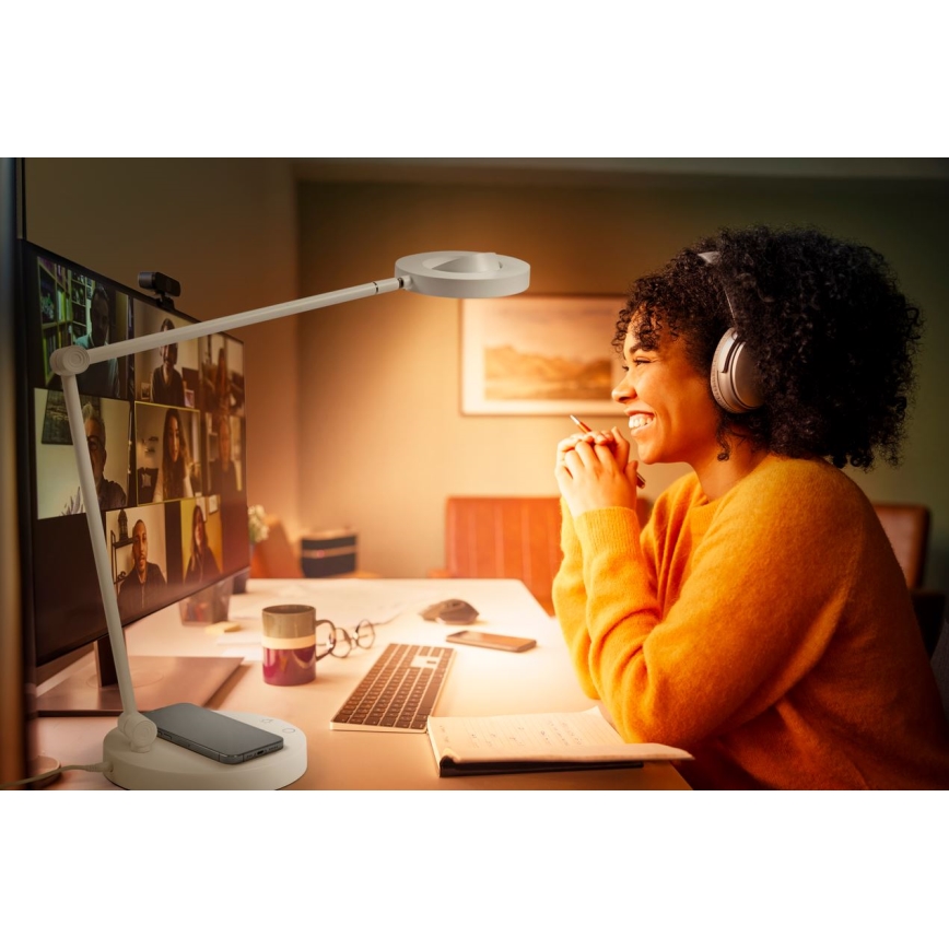 Ledvance - Επιτραπέζια λάμπα αφής dimming LED SUN@HOME LED/20W/230V 2200-5000 CRI 95 Wi-Fi