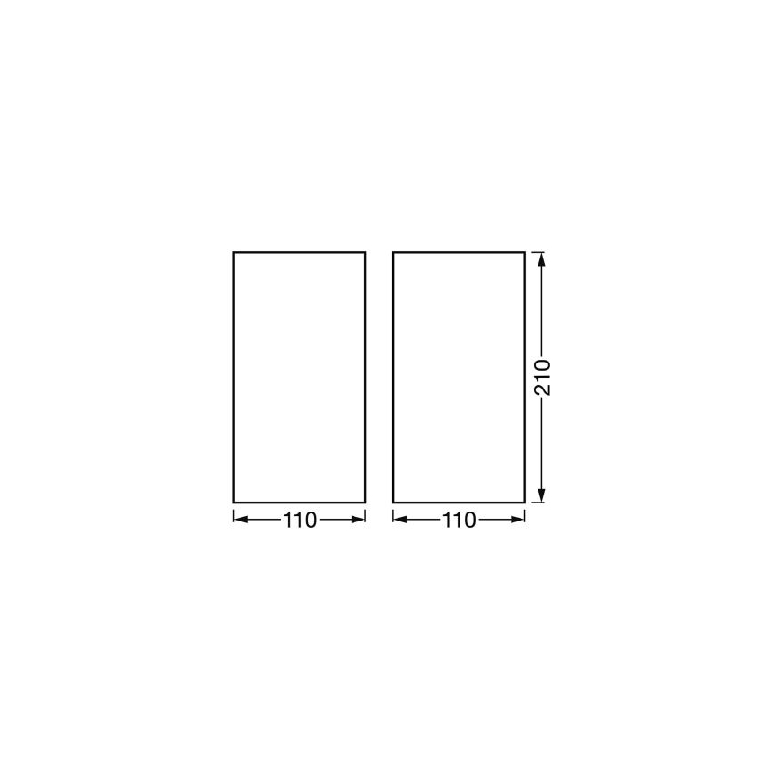 Ledvance - LED Dimmable φωτιστικό τοίχου SMART+ WOOD LED/12W/230V 3000-6500K Wi-Fi