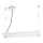 Ledvance - LED Dimmable κρεμαστό φωτιστικό OFFICE LINE 2xLED/12,5W/230V