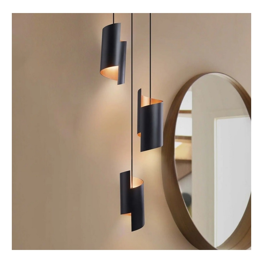 Ledvance - LED Dimmable κρεμαστό φωτιστικό οροφής SMART+ DECOR 3xLED/8W/230V μαύρο Wi-Fi