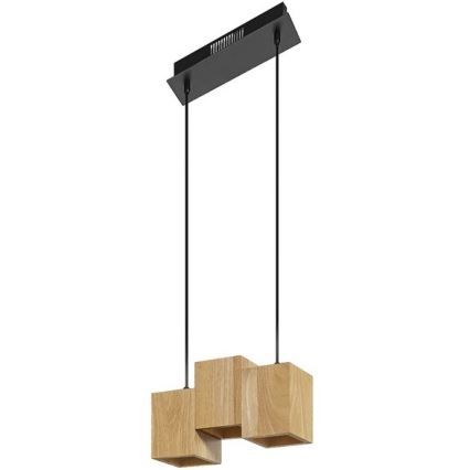 Ledvance - LED Dimmable κρεμαστό φωτιστικό οροφής ράγα DECOR WOOD 3xLED/7W/230V Wi-Fi