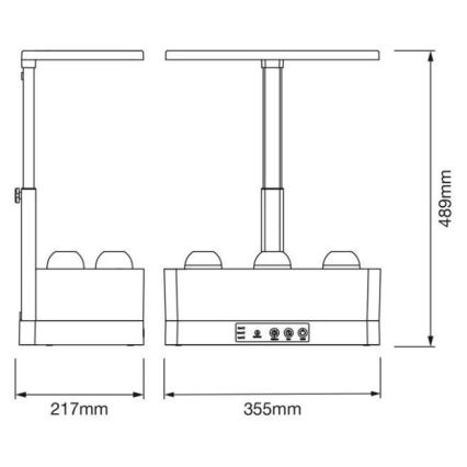 Ledvance - LED Dimmable λάμπα εσωτερικού χώρου GARDEN KIT LED/24W/230V