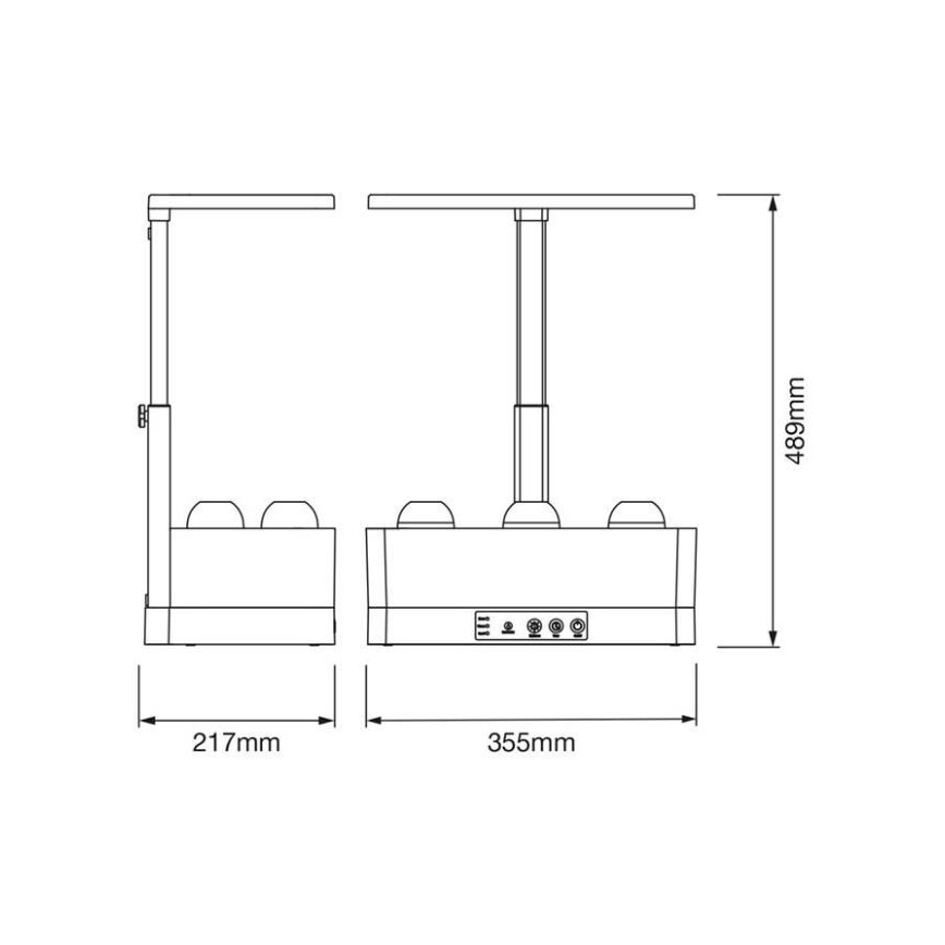 Ledvance - LED Dimmable λάμπα εσωτερικού χώρου GARDEN KIT LED/24W/230V