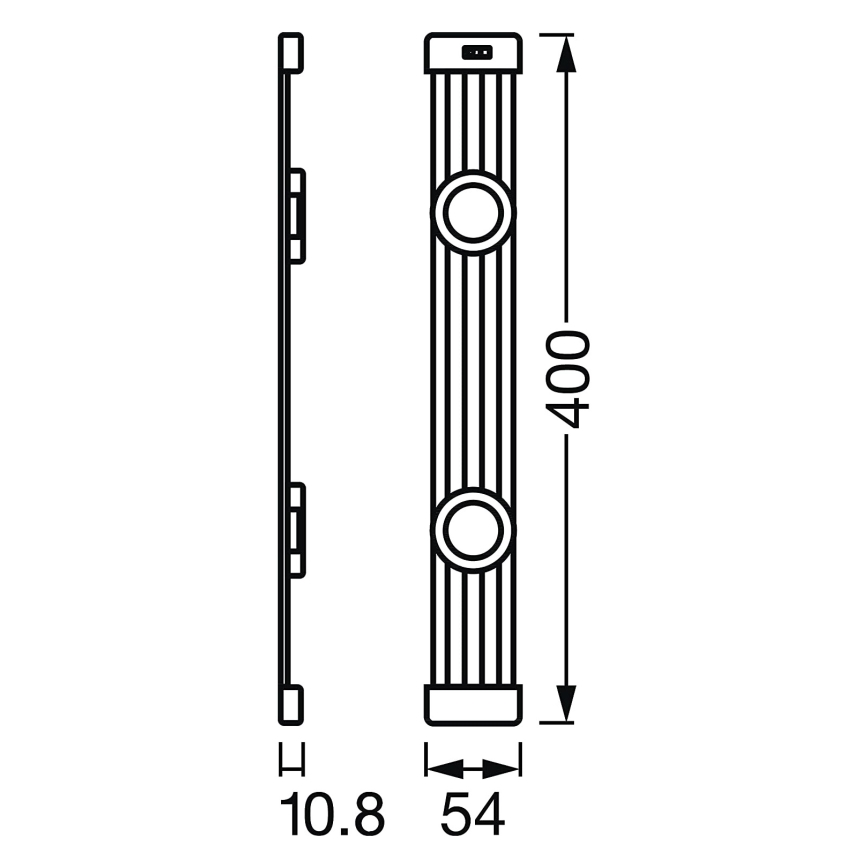 Ledvance - LED Dimmable φωτισμός επίπλων με αισθητήρα LINEAR 2xLED/3,5W/230V
