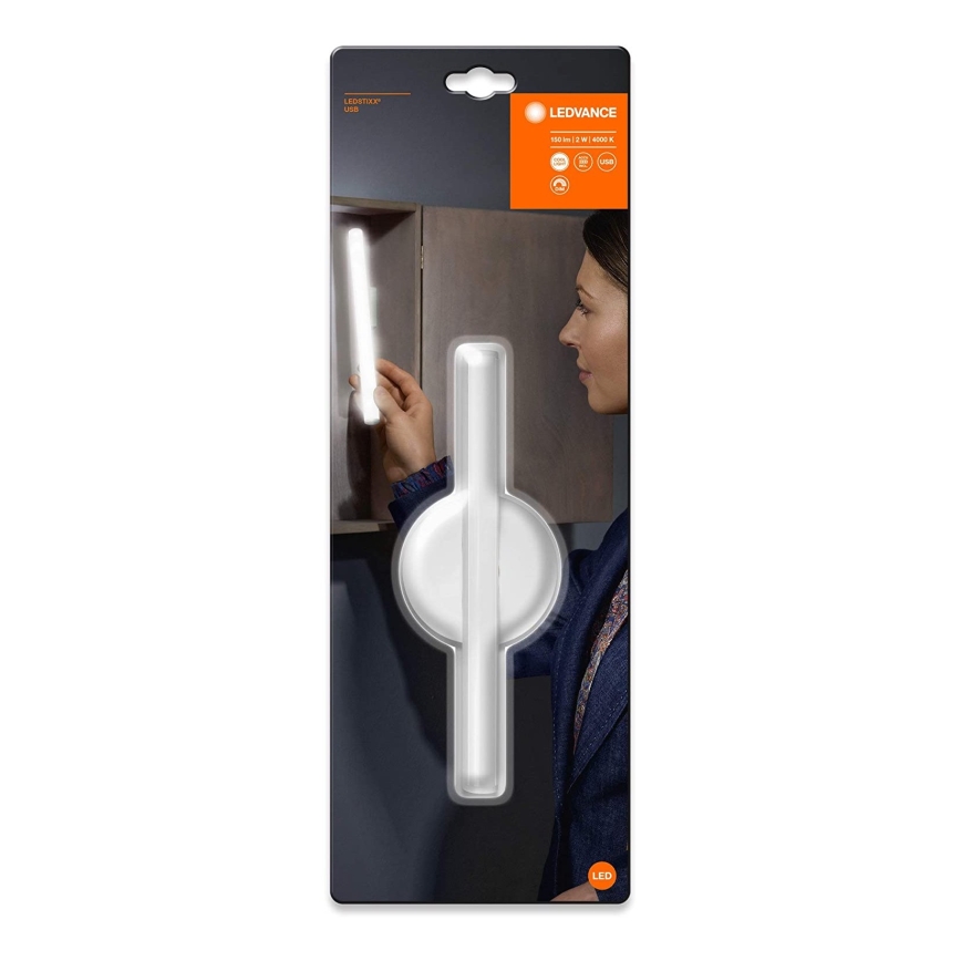 Ledvance - LED Dimmable φωτισμός καθρέφτη LEDSTIXX LED/2W/Li-Ion 800 mAh IP44 CRI 90