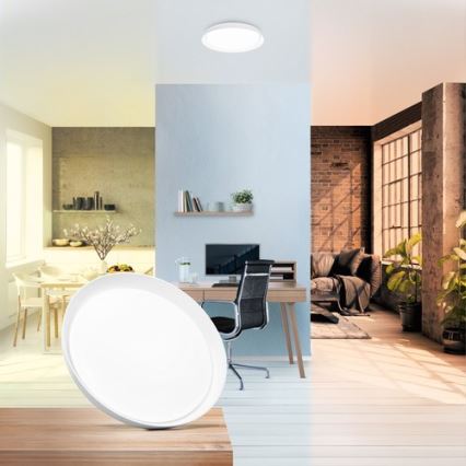 Ledvance - Φωτιστικό οροφής LED Dimmable SUN@HOME ORBIS LED/26W/230V 2200-5000K CRI 95 Wi-Fi