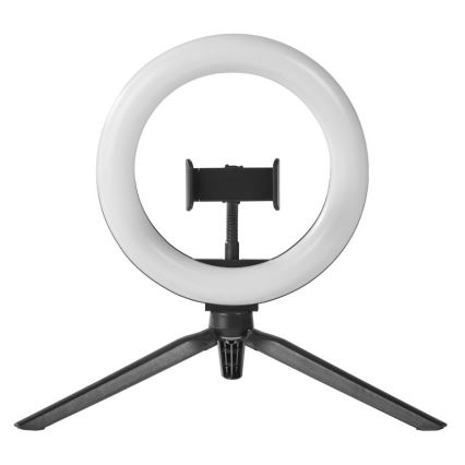 Ledvance - LED Dimmable  Επιτραπέζιο φωτιστικό με τρίποδα και βάση στήριξης κινητού για vlogging LED/5,5W/USB 3000/4000/6500K