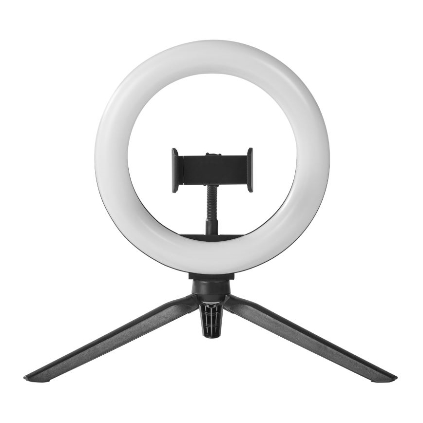 Ledvance - LED Dimmable  Επιτραπέζιο φωτιστικό με τρίποδα και βάση στήριξης κινητού για vlogging LED/5,5W/USB 3000/4000/6500K