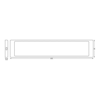 Ledvance - LED Dimmable φωτιστικό ντουλαπιών κουζίνας UNDERCABINET LED/12W/230V 2700-6500K Wi-Fi