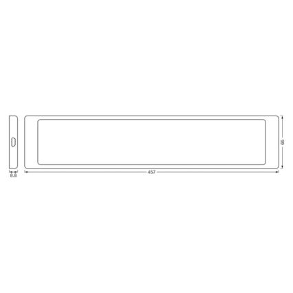 Ledvance - LED Dimmable φωτιστικό ντουλαπιών κουζίνας UNDERCABINET LED/7W/230V 2700-6500K Wi-Fi