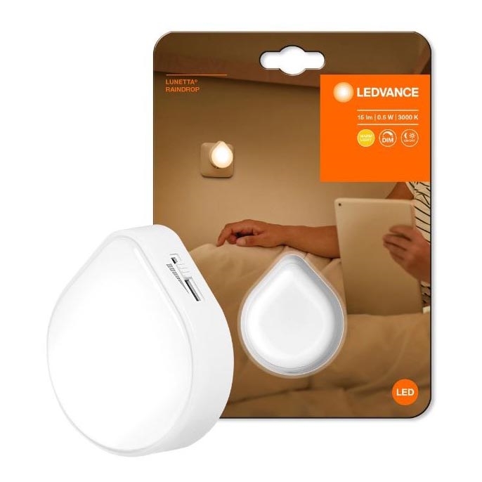 Ledvance - LED Dimmable φωτιστικό νυκτός πρίζας LUNETTA LED/0,5W/230V