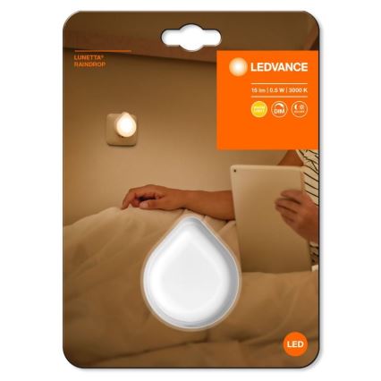 Ledvance - LED Dimmable φωτιστικό νυκτός πρίζας LUNETTA LED/0,5W/230V