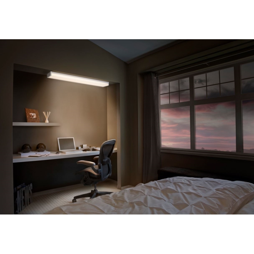 Ledvance - LED Dimmable φωτιστικό οροφής OFFICE LINE LED/40W/230V 120 cm + τηλεχειριστήριο