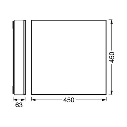 Ledvance -LED Dimmable φωτιστικό οροφής SMART+ FRAMELESS LED/24,5W/230V 3000-6500K Wi-Fi